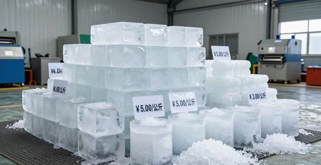 阳江食用冰块多少钱 良臣制冰厂最新报价