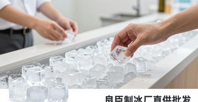 阳江食用冰销售 良臣制冰厂直供批发
